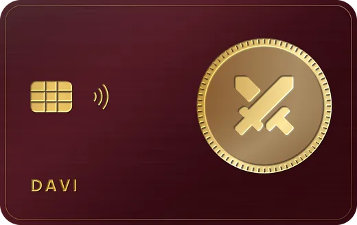 Cartão premium: Espadas